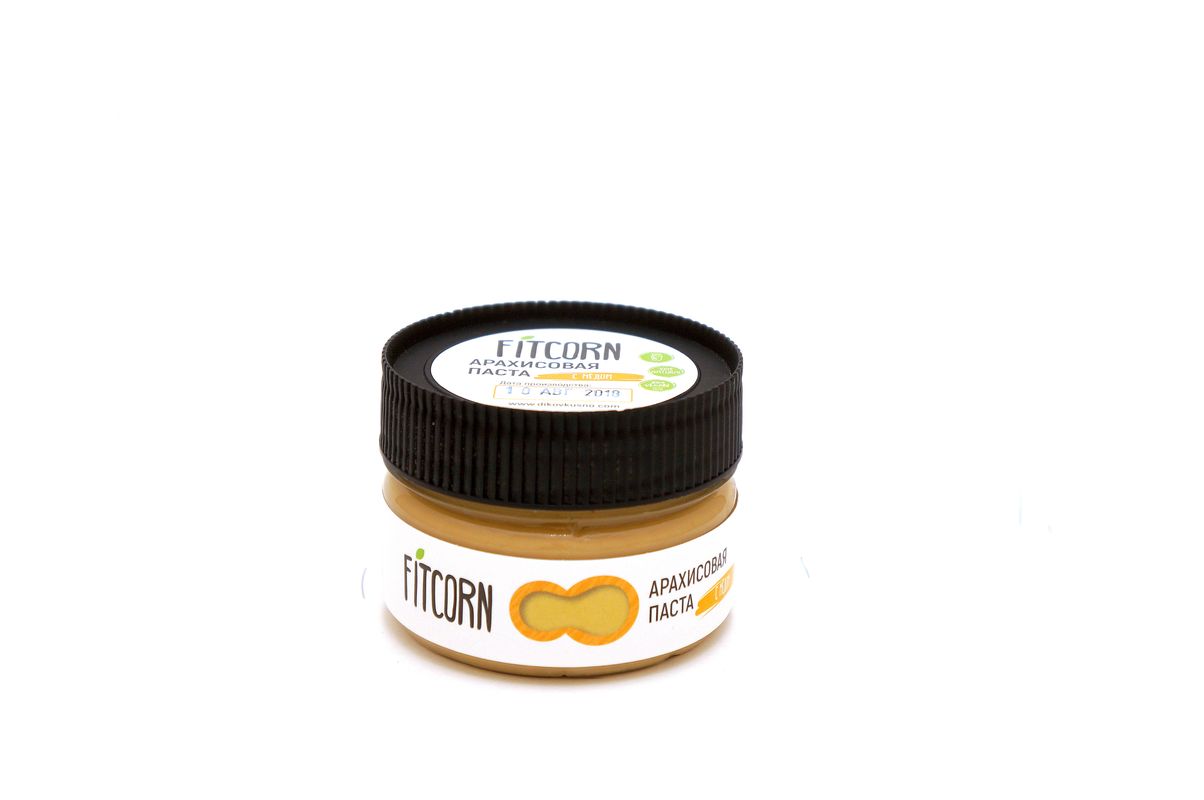 Арахисовая паста FITCORN с мёдом 80 г